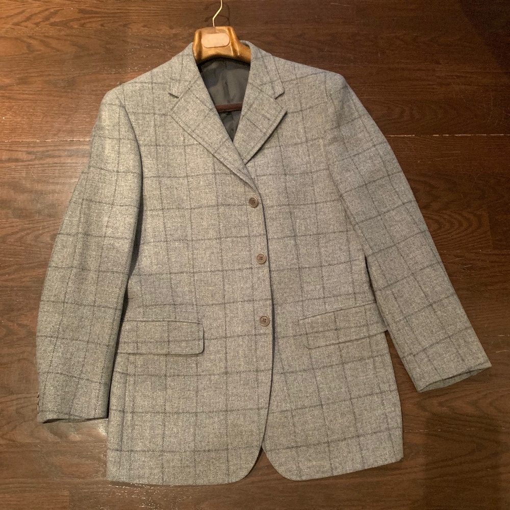 Men's wool single breasted blazer from Brookfield